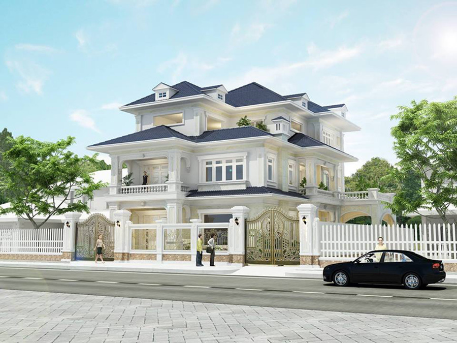 Faangledown Thiết Kế Biệt Thự Tân Cổ Điển Quảng Ninh
